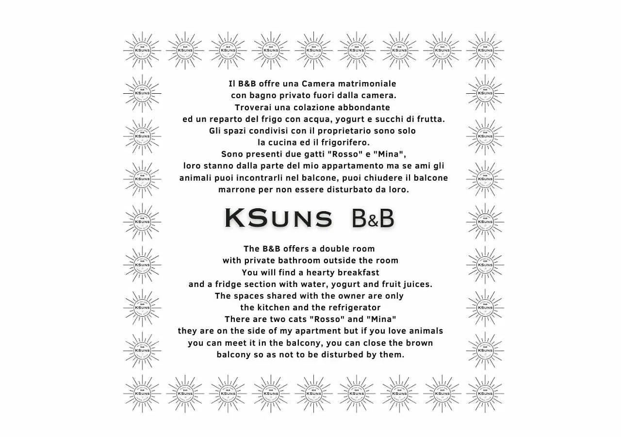 Ksuns Bed & Breakfast Catania 0*,